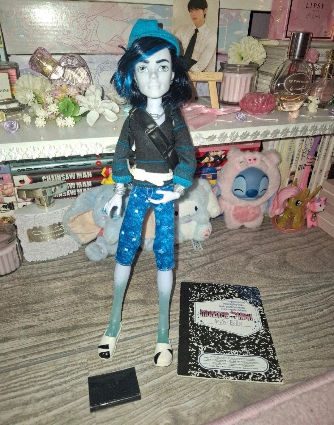 Monster High Invisi Billy pop met accessoires, Verzenden, Zo goed als nieuw, Overige typen