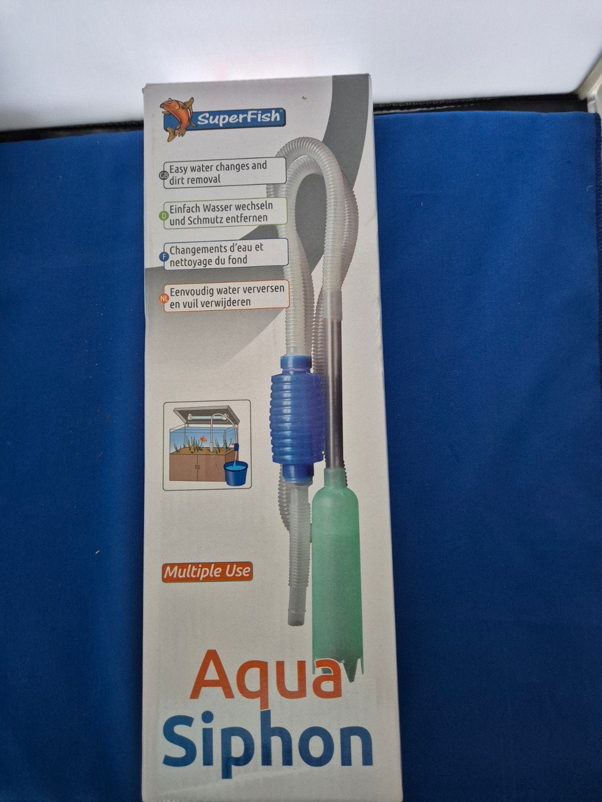Super Fish Aqua Siphon, Ophalen of Verzenden, Inclusief toebehoren, Zo goed als nieuw