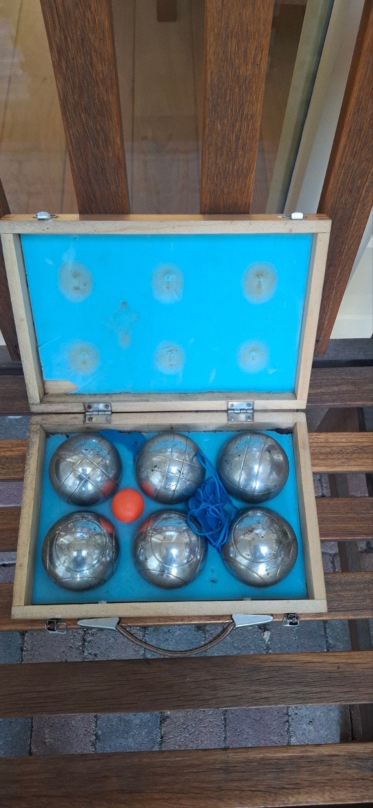 Jeu de Boules, Een of twee spelers, Ophalen, Gebruikt, Onbekend