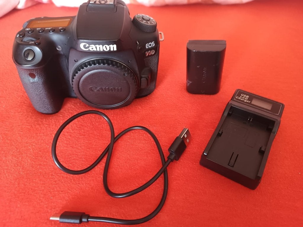 gerepareerde canon 90D, Spiegelreflex, Canon, Refurbished, 32 megapixels
