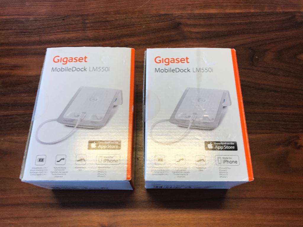 Gigaset MopileDock LM550i Dockingstation voor Iphone nieuw, Ophalen of Verzenden, Nieuw