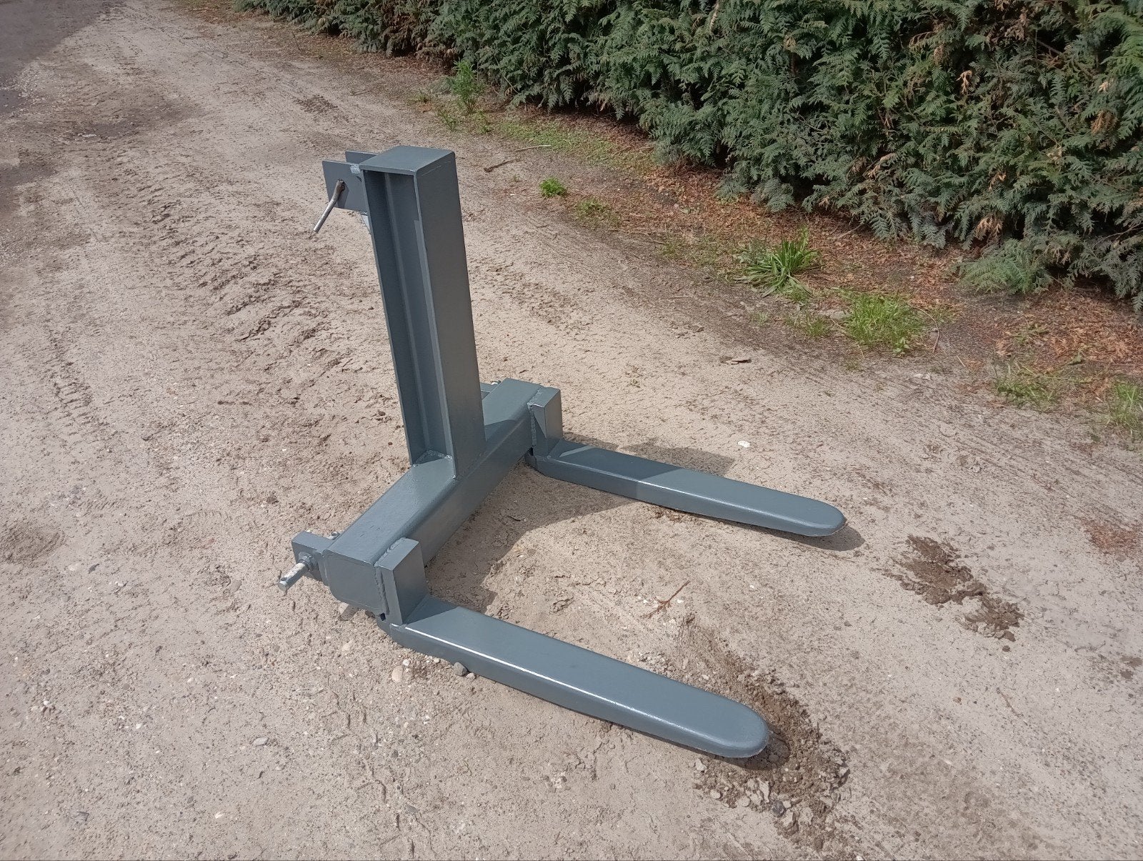 Palletdrager, palletheffer, Hekamp grondbak, Ophalen