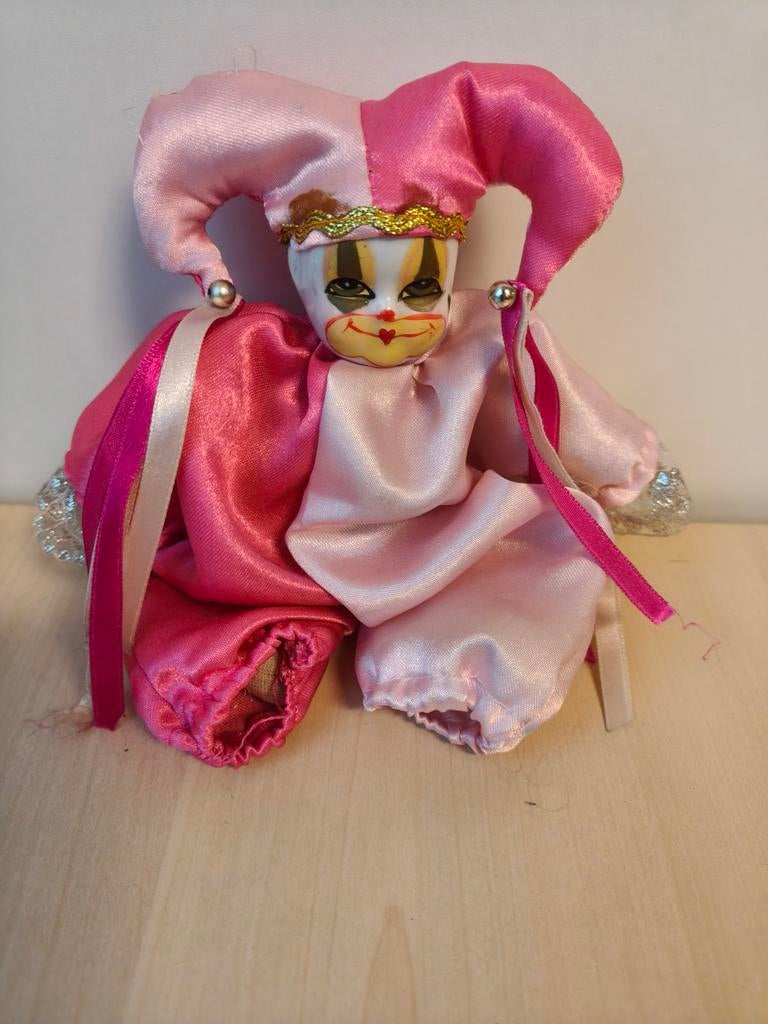 Piarot pop, Verzamelen, Poppen, Ophalen of Verzenden, Zo goed als nieuw, Pop