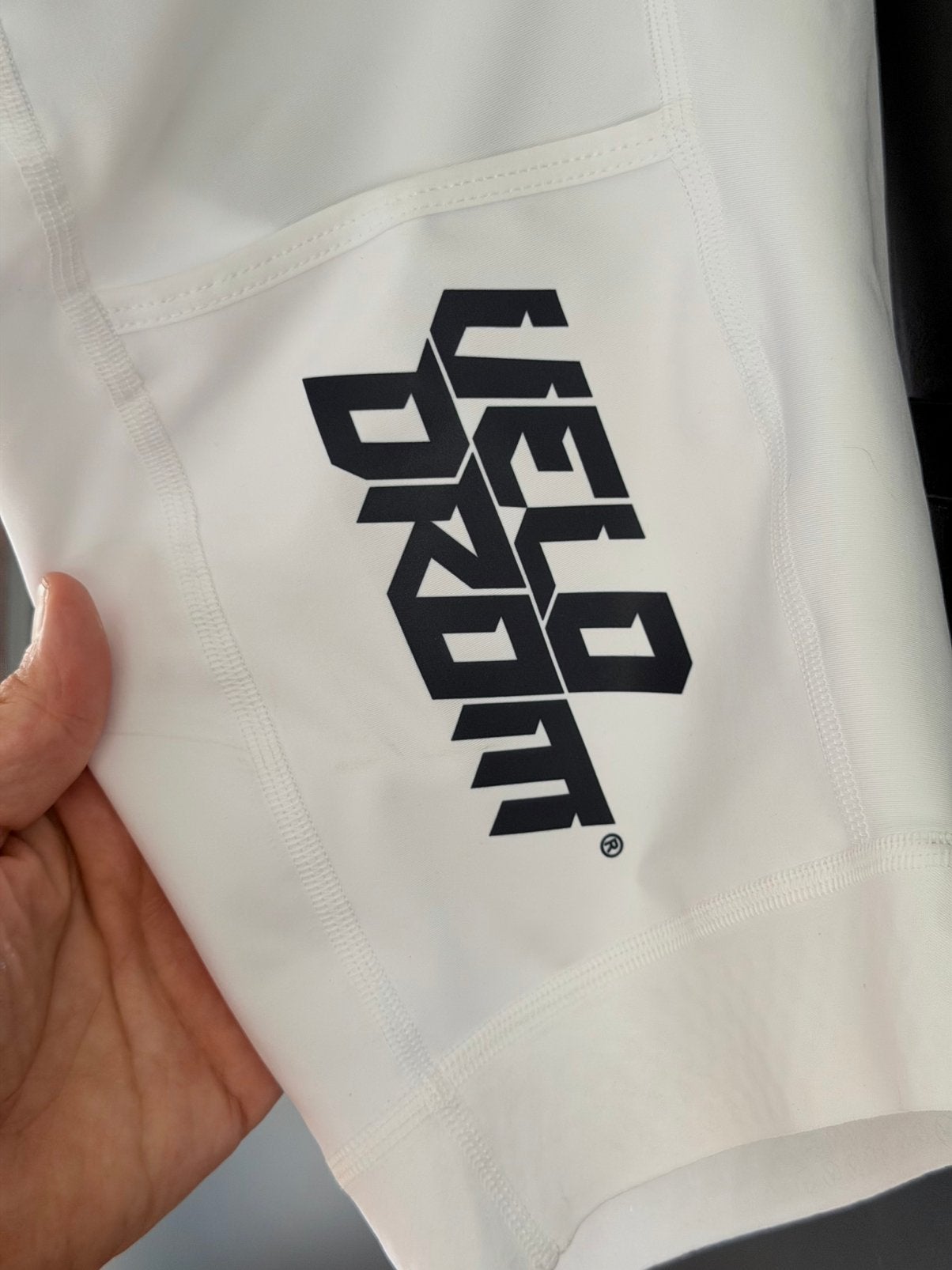 VELODROM Raceday 3.0 Cargo bib, wit, maat M, nieuw, Ophalen of Verzenden, Zo goed als nieuw, M, Bovenkleding
