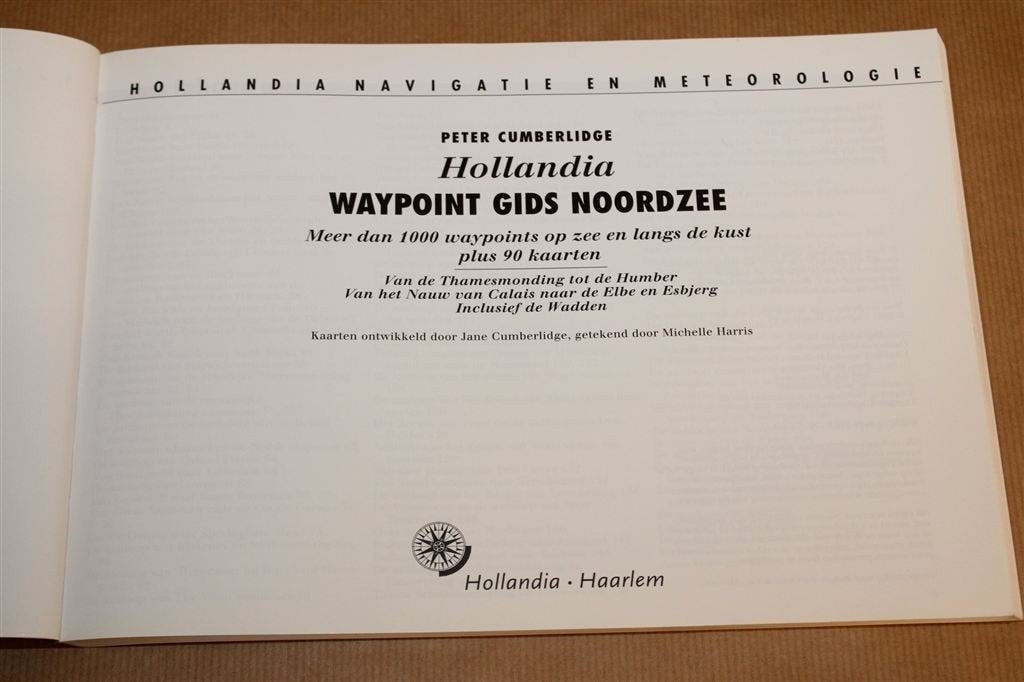 Waypoint Gids Noordzee — 1000+ Waypoints & 90 Kaarten, Ophalen of Verzenden, Zo goed als nieuw