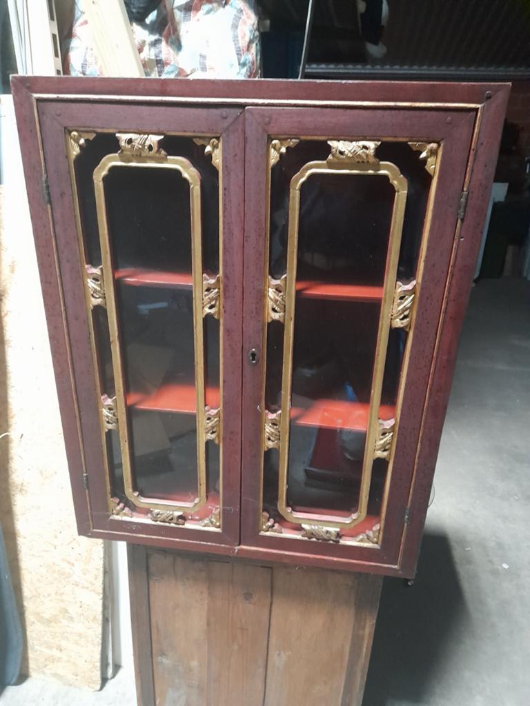 Antiek Chinees kastje, Ophalen, Gebruikt, 50 tot 100 cm, Minder dan 100 cm