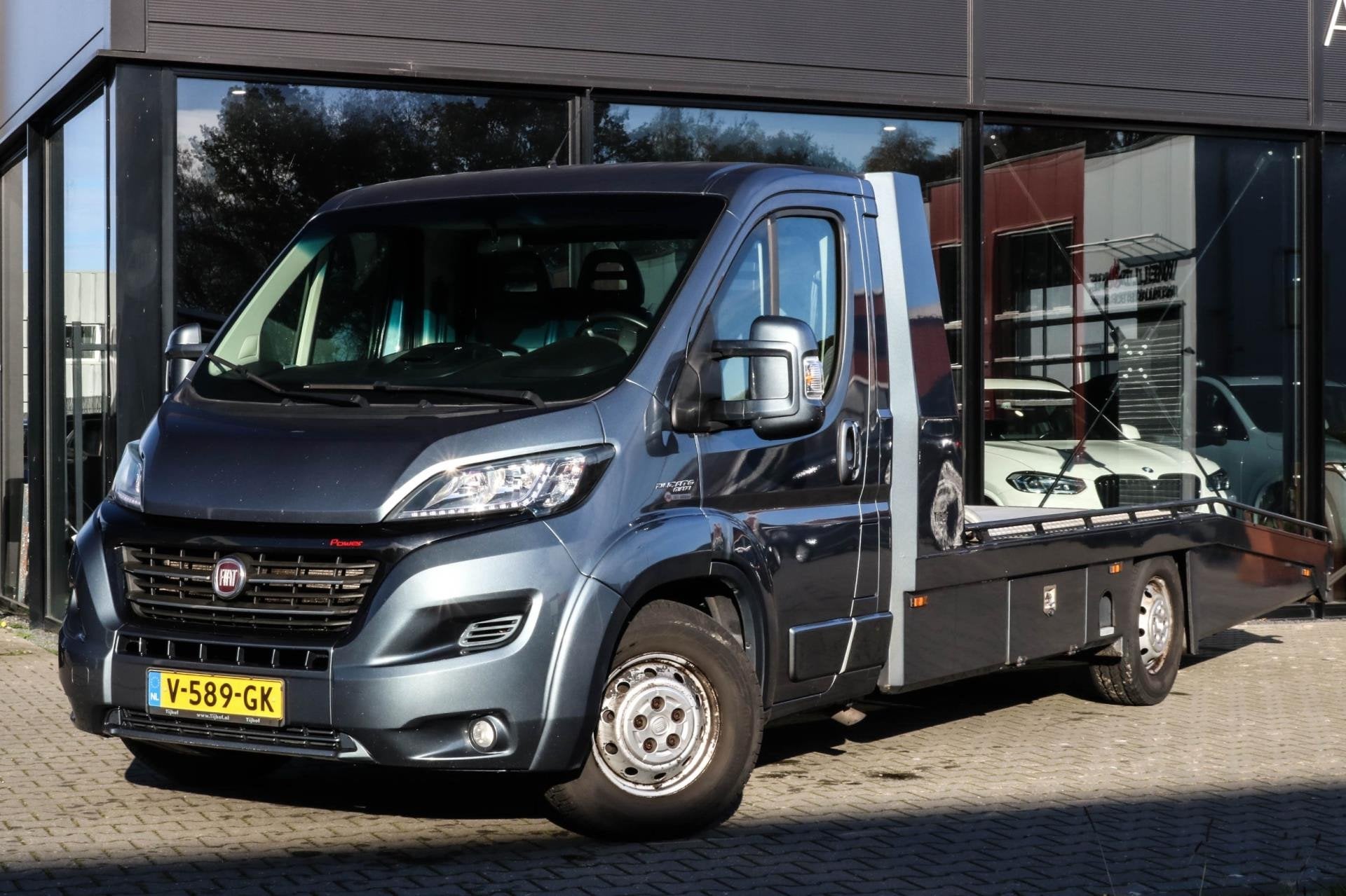 Fiat Ducato Oprijwagen TIJHOF - 35H 2.3 MultiJet L4H1 - LUCH, 15 km/l, Gebruikt, Origineel Nederlands, Bedrijf
