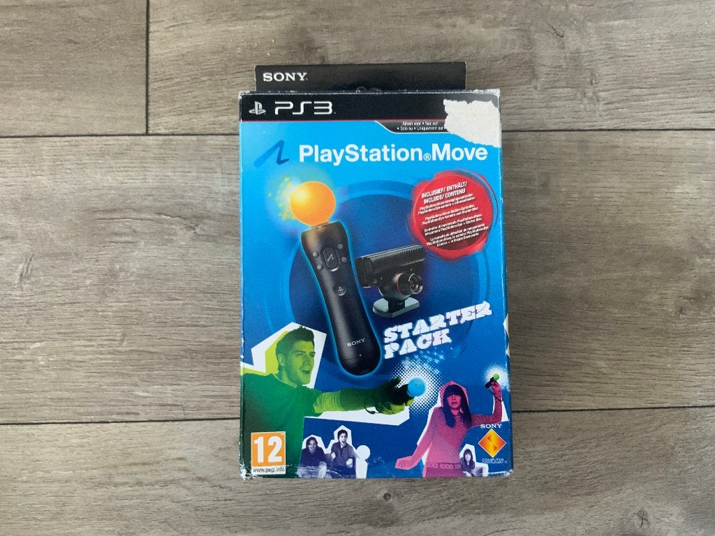 Playstation Move Starterset in doos - Move + Camera + Game, Avontuur en Actie, 1 speler, Ophalen of Verzenden, Zo goed als nieuw