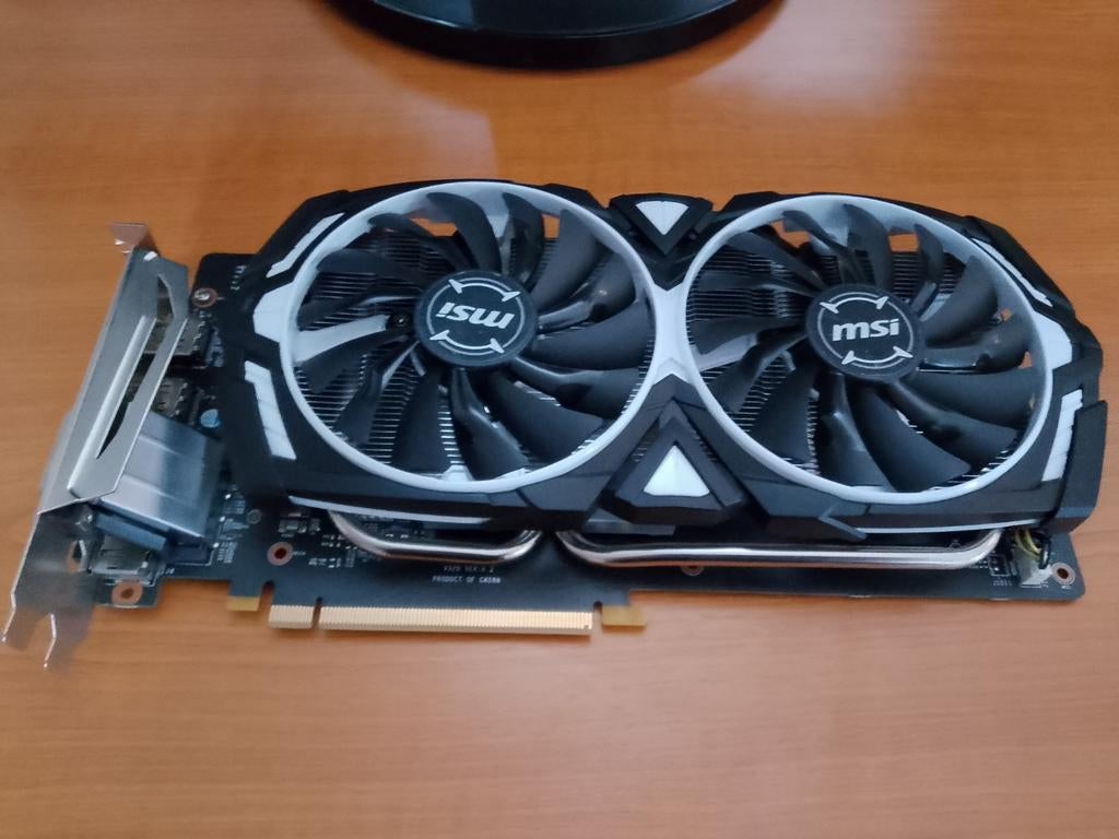 MSI Nvidia GTX 1060 Gaming X 6GB Videokaart, Computers en Software, Videokaarten, Ophalen, PCI-Express 3, Gebruikt, HDMI