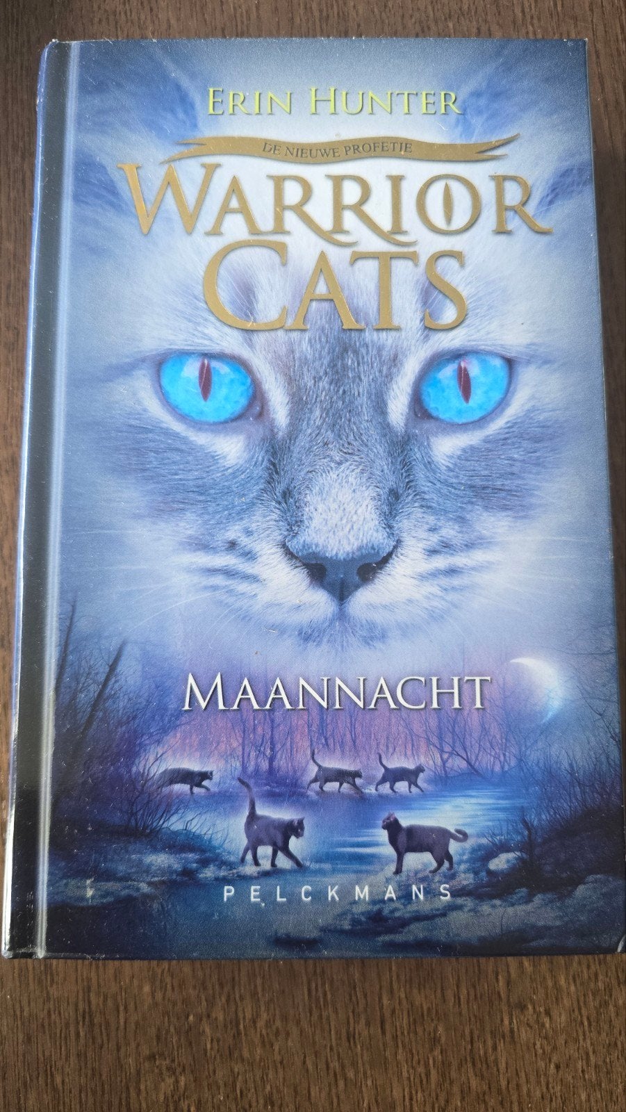 Warrior Cats: Maannacht - Erin Hunter (De Nieuwe Profetie), Ophalen of Verzenden, Zo goed als nieuw, Erin Hunter, Fictie