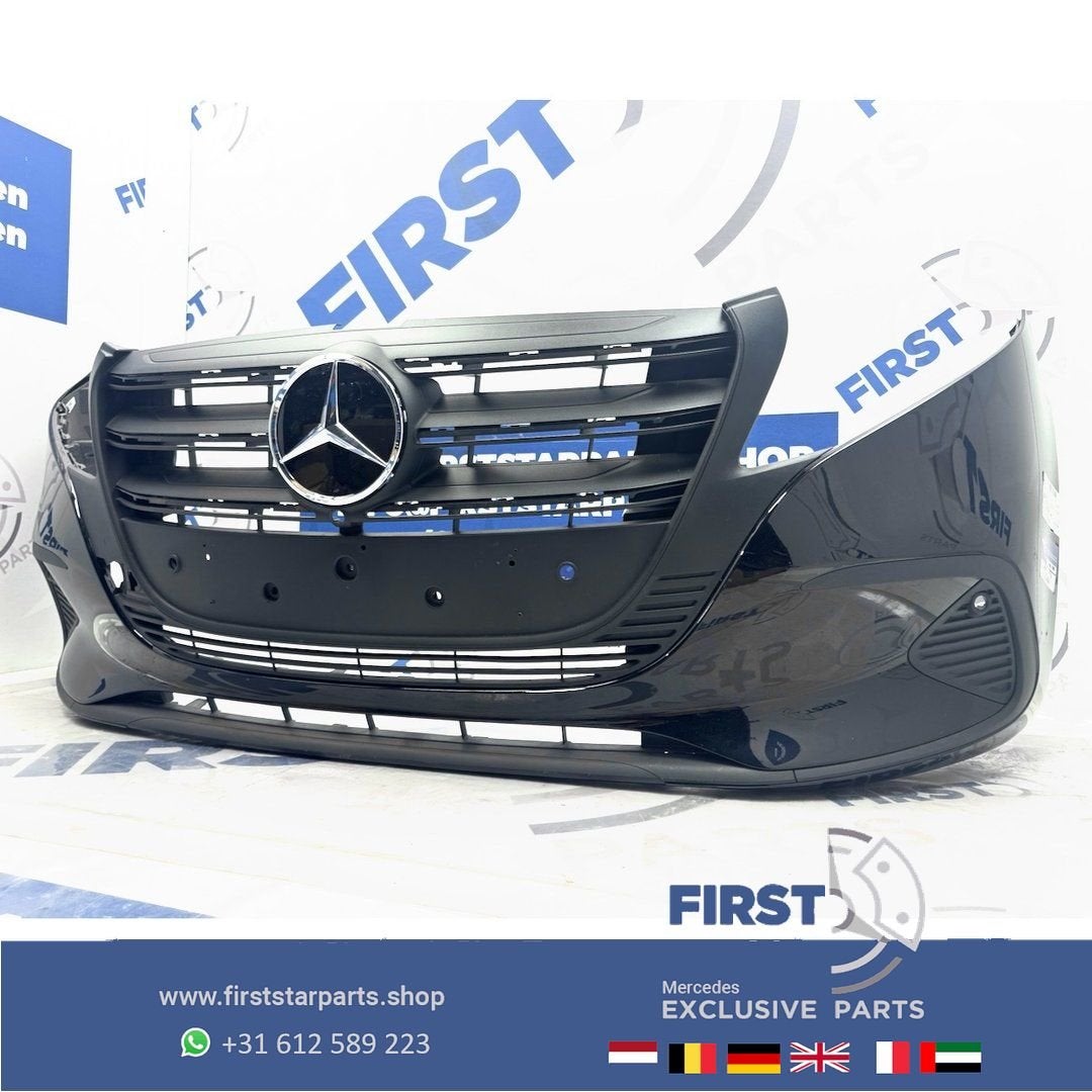 W447 FACELIFT BUMPER A4478853601 origineel Mercedes W448 VIT, Gebruikt, -, Voor, Ophalen of Verzenden