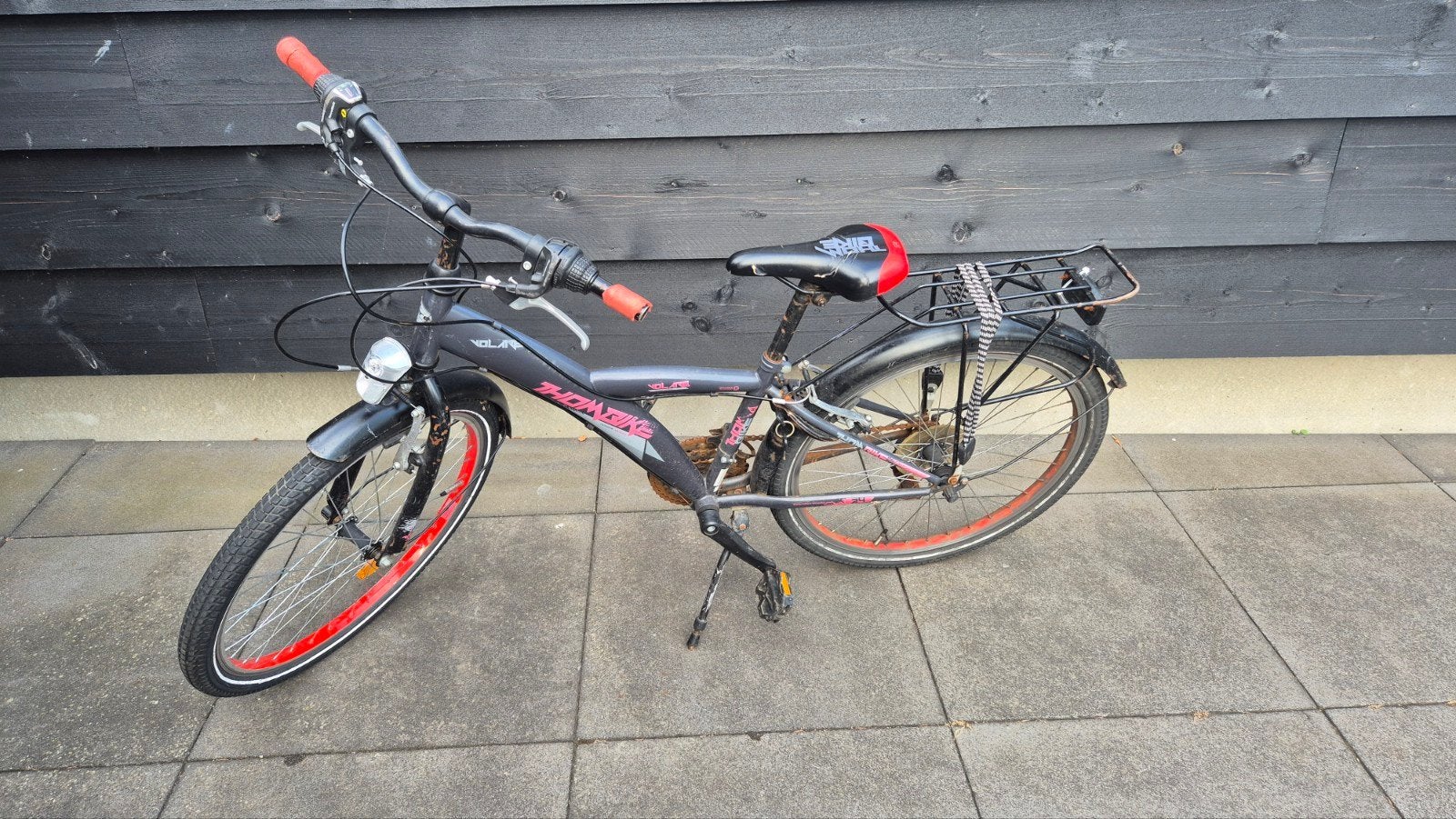 Thom bike volaire kinderfiets met versnellingen, Gebruikt, Velgrem, Versnellingen, Minder dan 49 cm