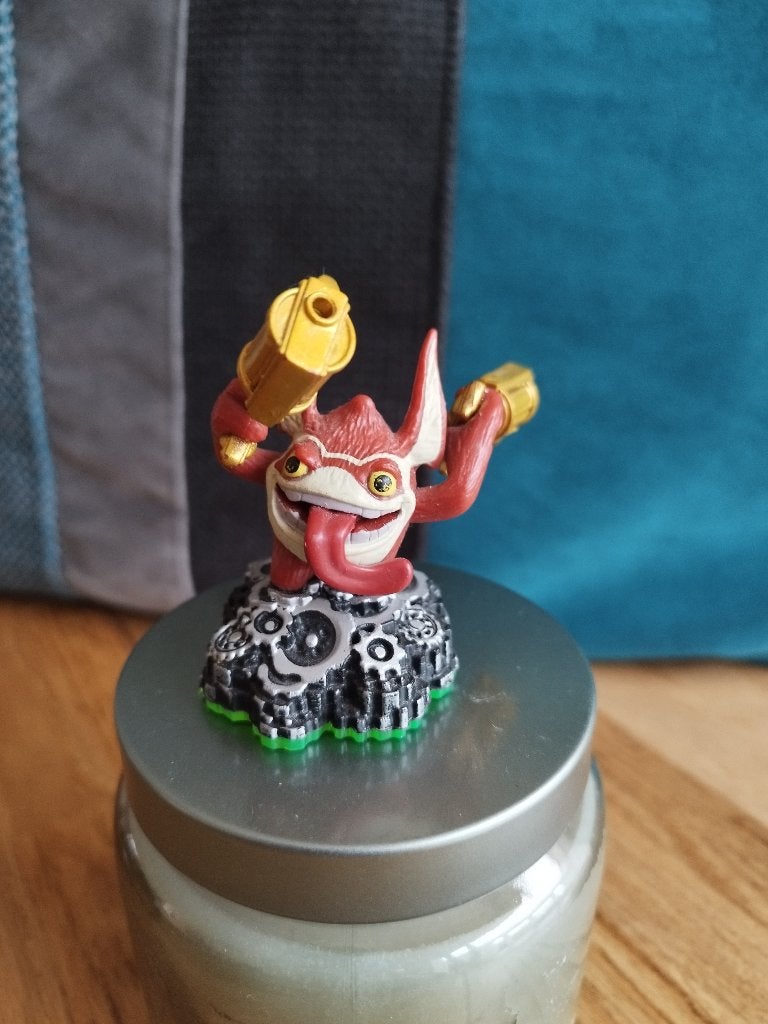 Skylander Trigger Happy, Spelcomputers en Games, Games | Nintendo Wii, Zo goed als nieuw, Avontuur en Actie, 2 spelers, Vanaf 7 jaar