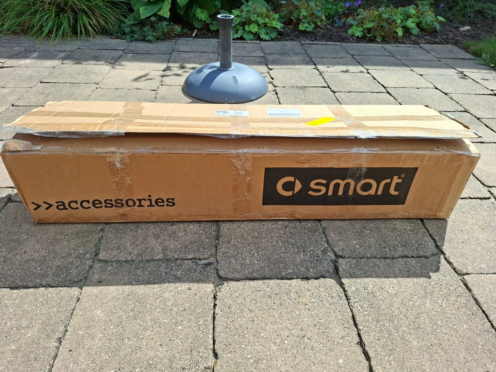 Aangeboden n.o.s set aluminium dakdragers Smart forfour., Ophalen of Verzenden, Nieuw