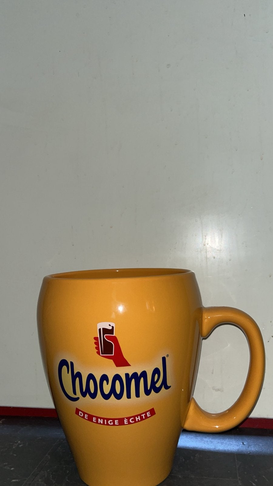 Chocomel beker xxl, Verzenden, Zo goed als nieuw, Glas of Glazen, Overige merken
