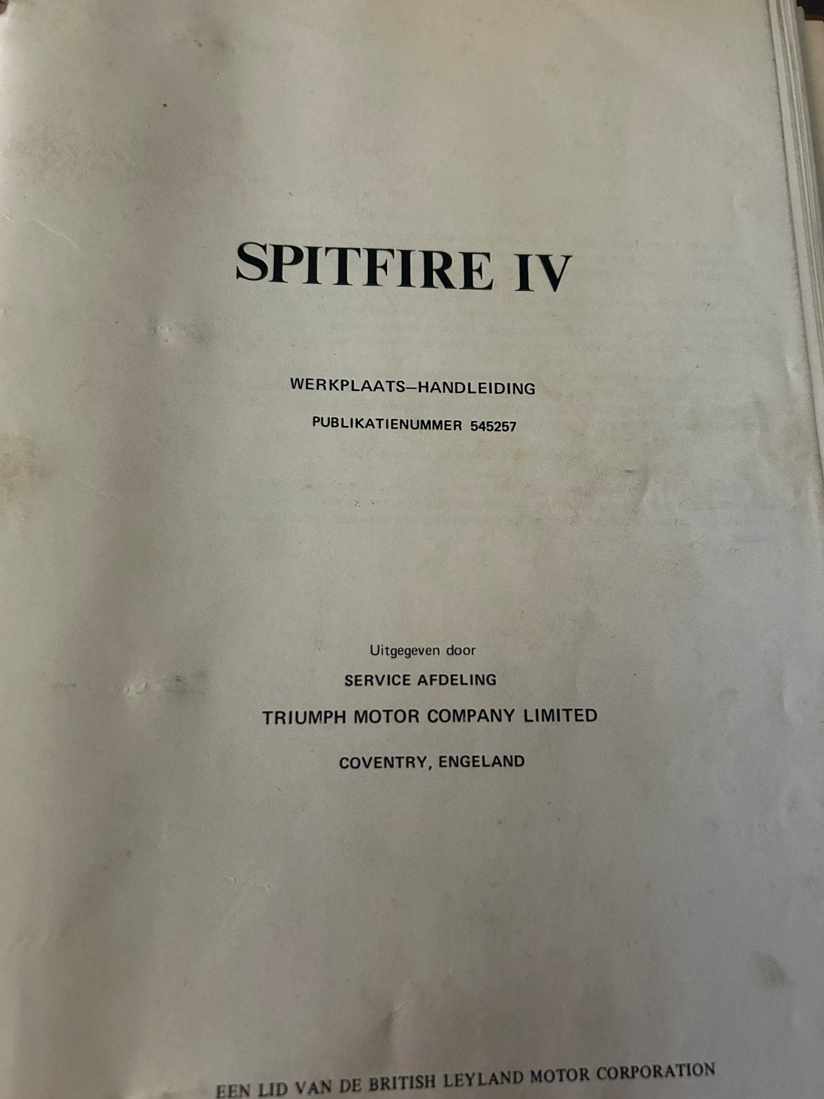 Werkplaats handleiding, Ophalen of Verzenden