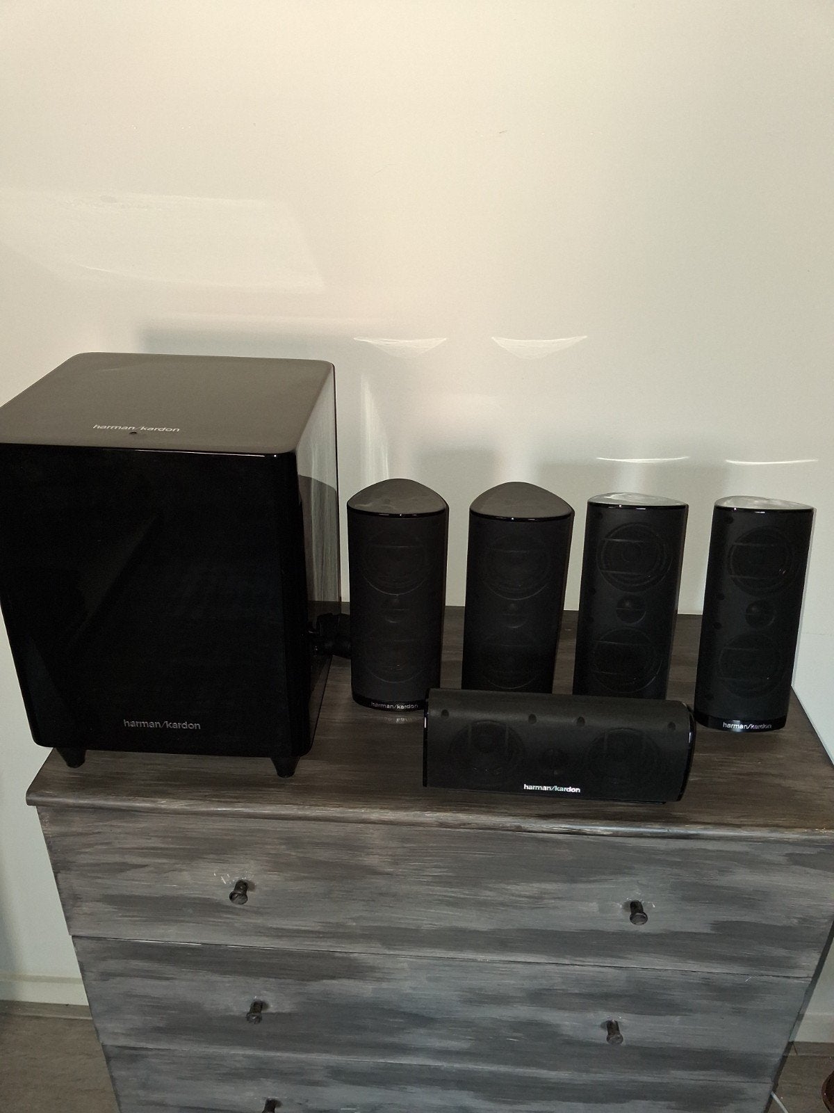 Harman Kardon luidsprekerset zwart, Ophalen, Gebruikt, Surroundset, Geschikt voor surround/home cinema
