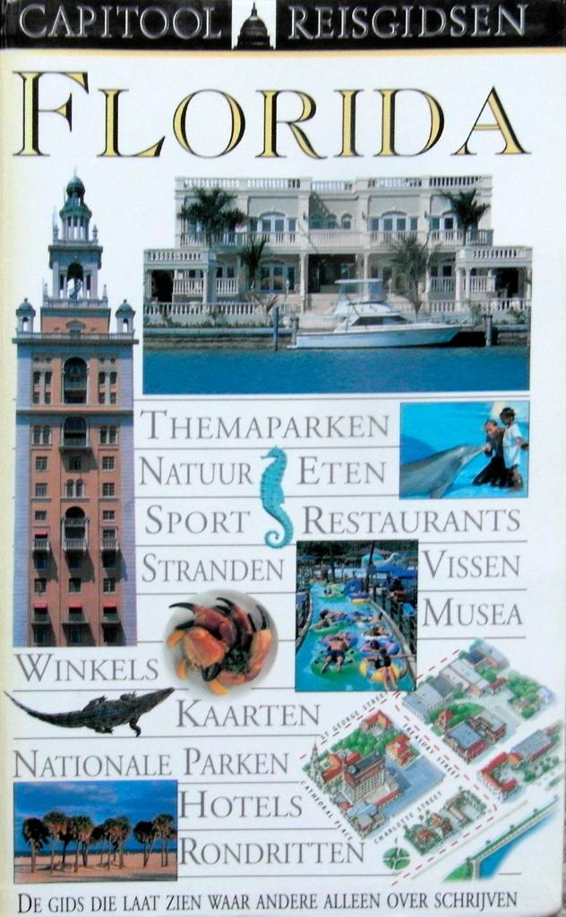 FLORIDA– Capitoolreisgids, Overige merken, Europa, Ophalen of Verzenden, Zo goed als nieuw
