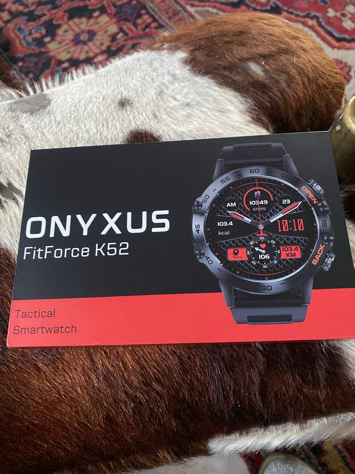 Nieuw staat nooit gebruikt ONYXUS fit force k 52, Ophalen, Nieuw, Zwart, Android