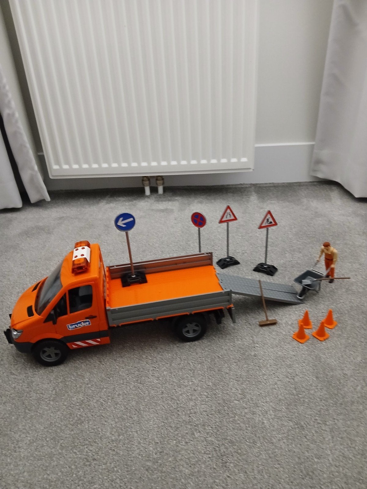 Zgan Bruder gemeentewagen, Ophalen of Verzenden, Zo goed als nieuw