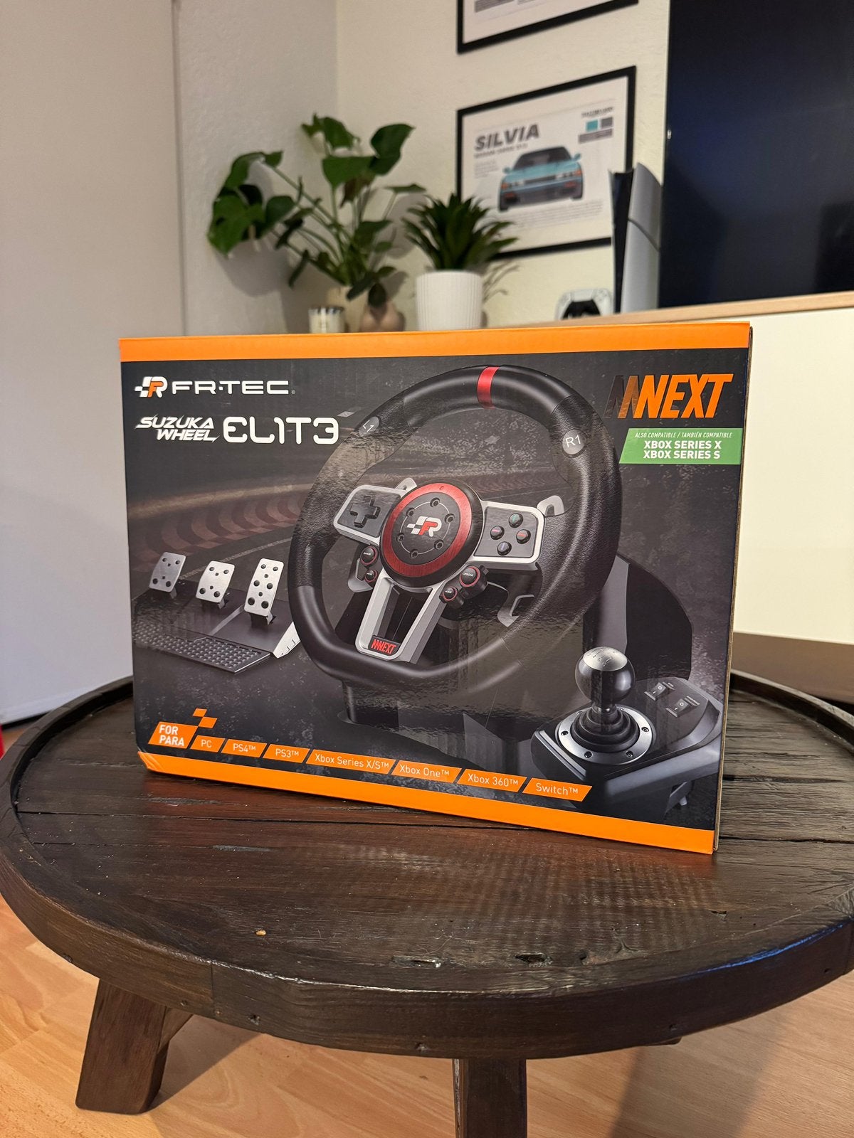 Suzuka wheel Elite race stuur, Computers en Software, Joysticks, Zo goed als nieuw, Ophalen of Verzenden