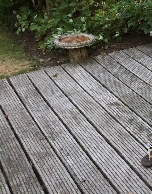 Gebruikte hardhouten vlonderplanken (uit 2006), Tuin en Terras, Ophalen, Gebruikt, Planken, Hardhout