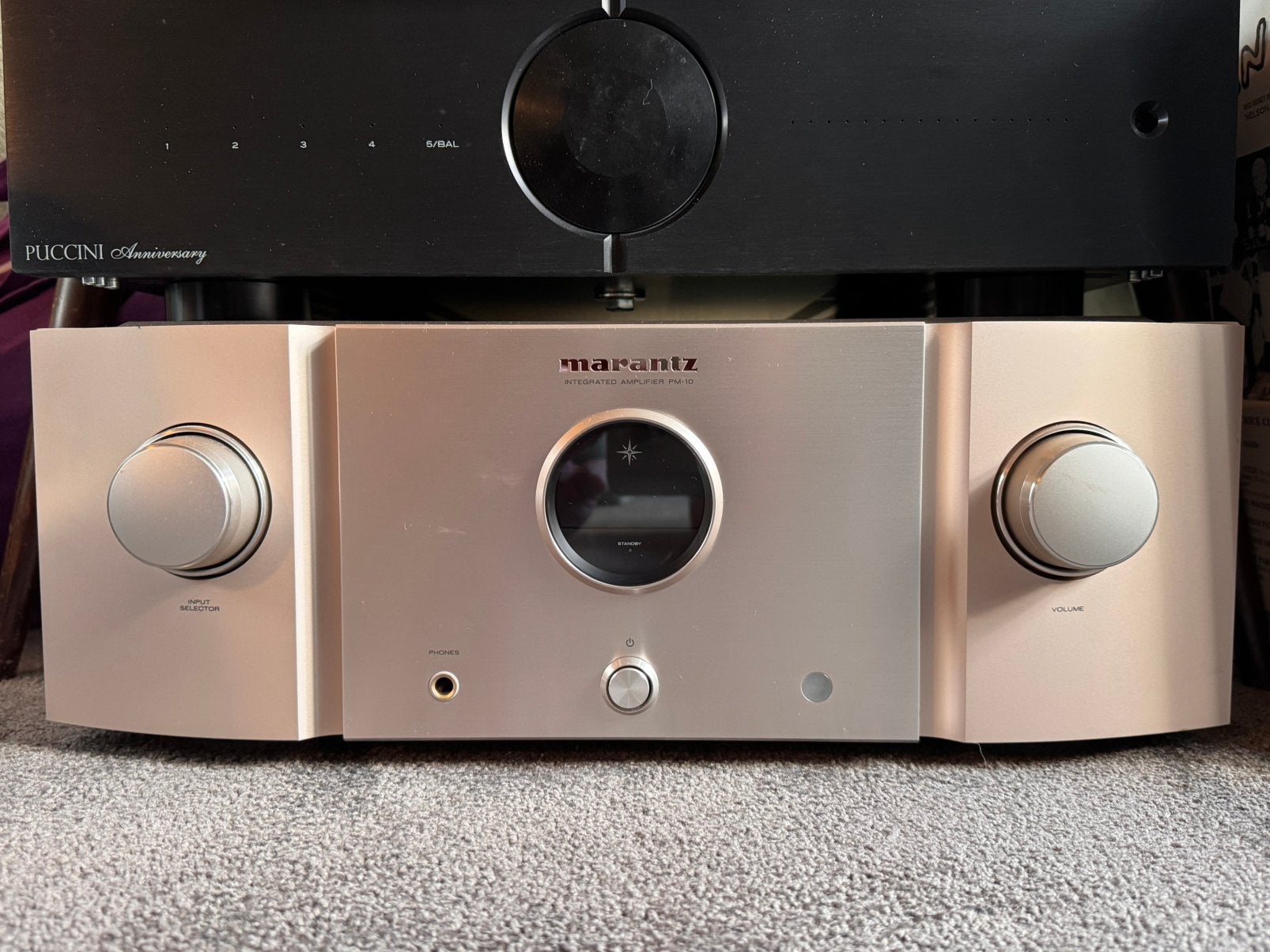 Marantz PM10 versterker High-end, Zo goed als nieuw, 120 watt of meer, Stereo, Ophalen
