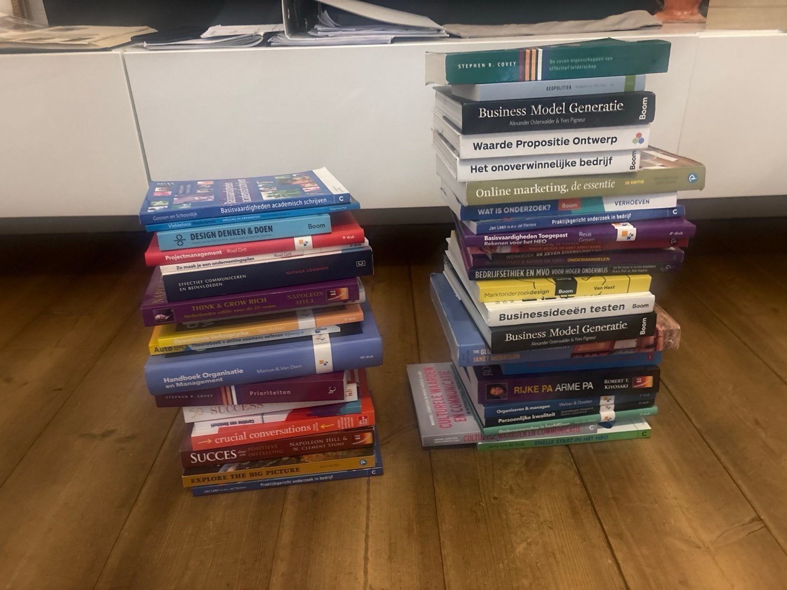 30–40 studie-, management- en ondernemersboeken, Boeken, Ophalen, Zo goed als nieuw, School, Studie en Wetenschap