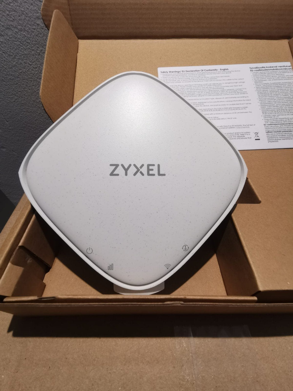 Zyxel Odido WiFi Plus wx5600 AX6000 Gigabit Extender (Nieuw), Ophalen of Verzenden, Nieuw, Zyxel