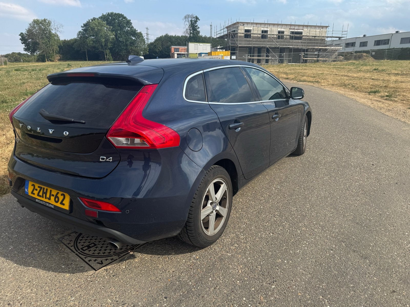 Volvo V40 2.0 D4 190PK 2014 Blauw, Voorwielaandrijving, Zwart, Blauw, Particulier