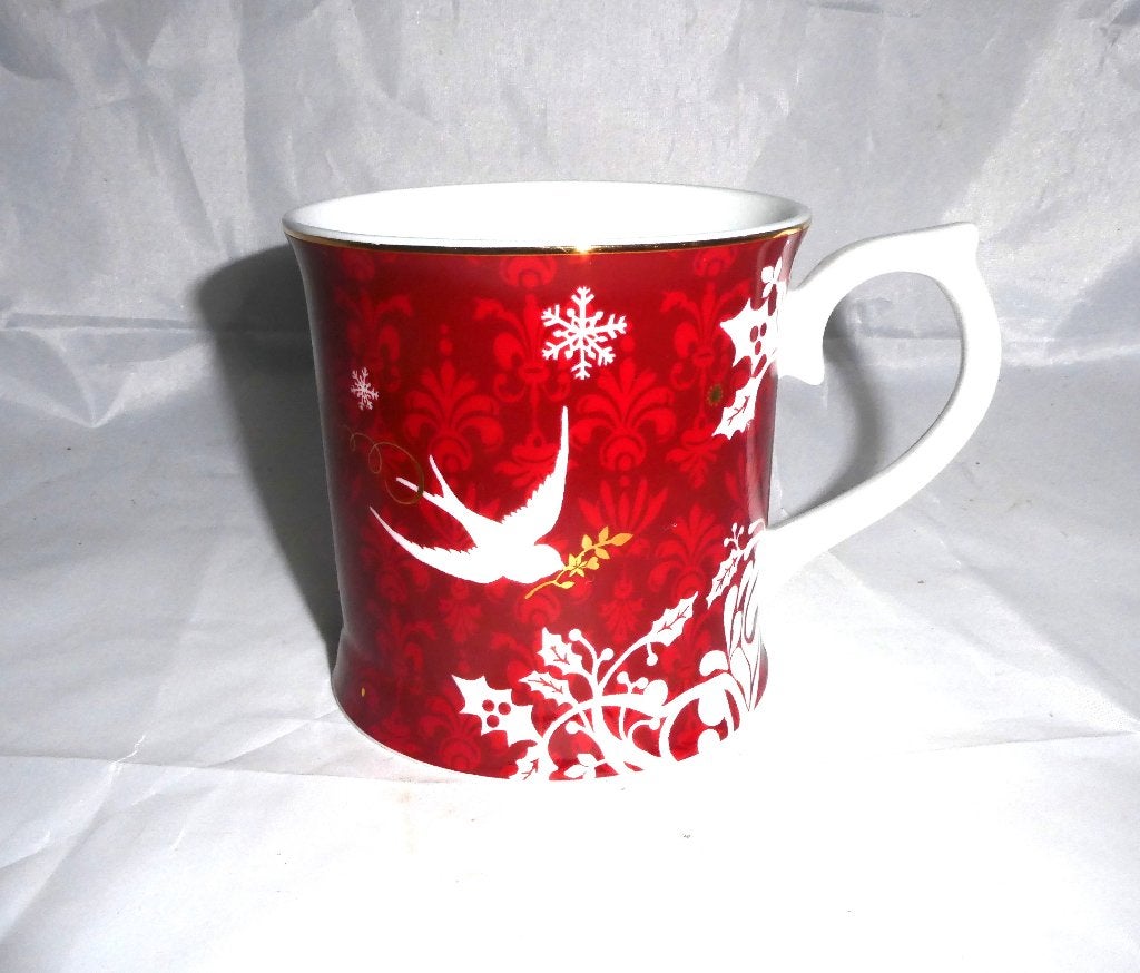 Starbucks by Rosanna Christmas Dove 2010 mok, Huis en Inrichting, Keuken | Servies, Ophalen of Verzenden, Zo goed als nieuw, Overige stijlen