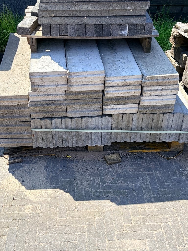 Opsluitbanden 100x20x6, Ophalen, Overige typen, Nieuw, 10 m² of meer