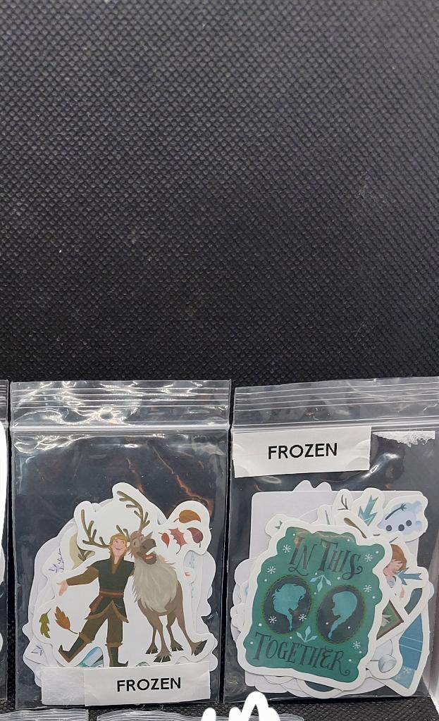 Stickers Frozen, Ophalen of Verzenden, Nieuw, Film, Tv of Omroep