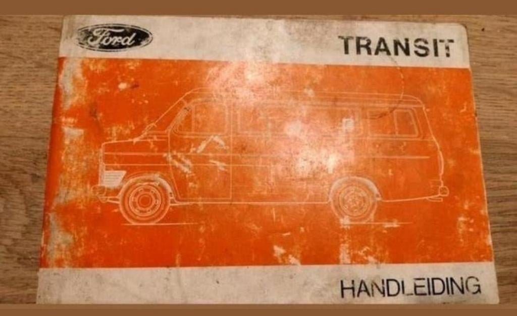 FORD TRANSIT handleiding Nederlandstalig, Ophalen of Verzenden
