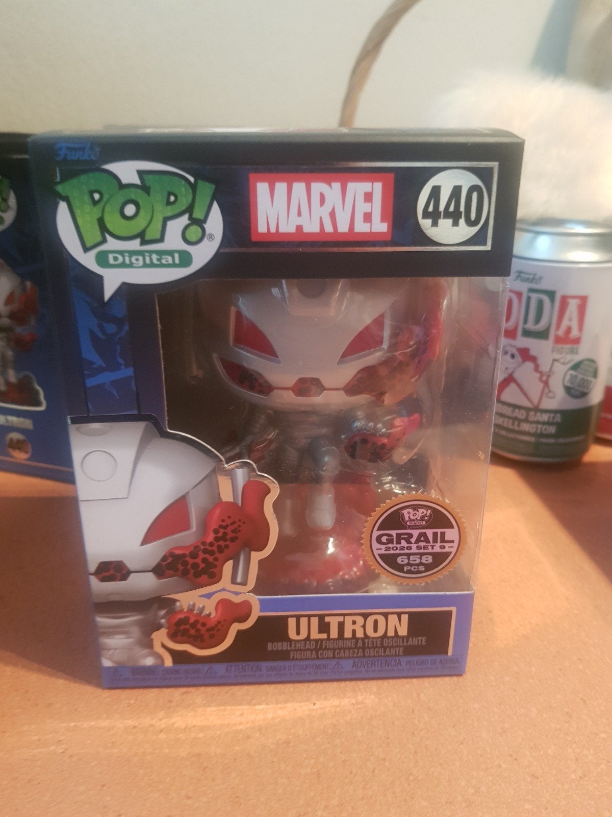 Funko Nft digital series Marvel Ultron Grail, Ophalen of Verzenden, Nieuw