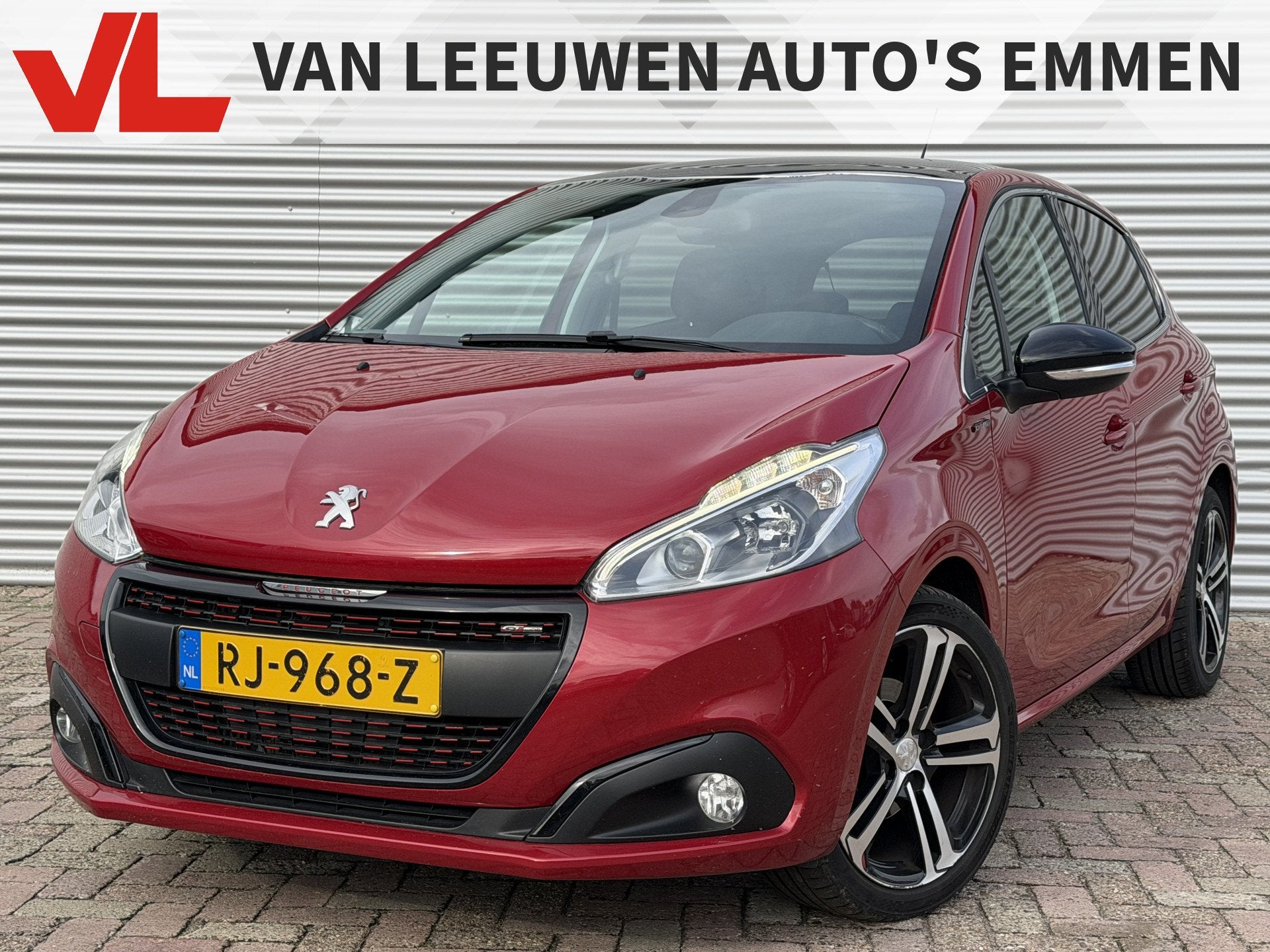 Peugeot 208 1.2 PureTech GT-line | Nieuw Binnen! | Pano | JB, Auto's, Gebruikt, 1199 cc, Met garantie (alle), Leder en Stof