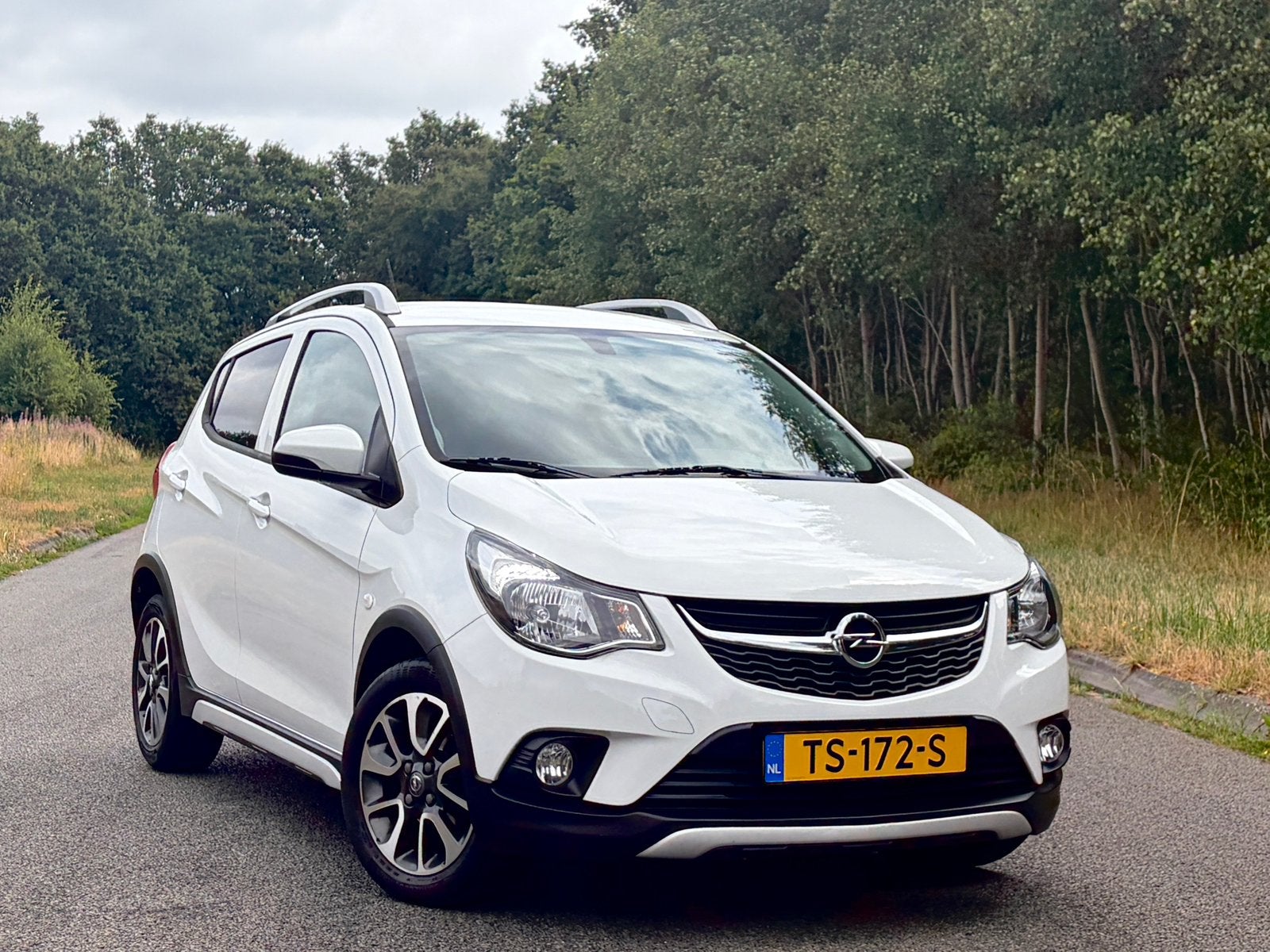 Opel Karl 1.0 Rocks Edition 75pk 2018 Cruise PDC Carplay, Auto's, Opel, Voorwielaandrijving, 839 kg, Stof, 74 pk