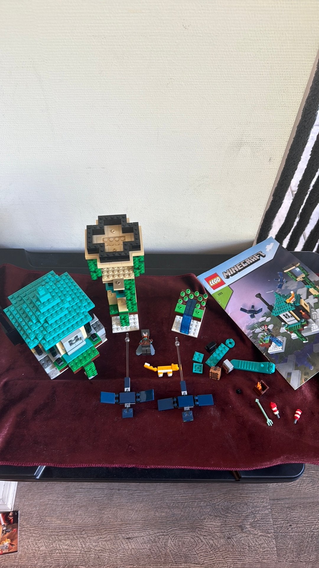 Lego minecraft 21173, Ophalen of Verzenden, Zo goed als nieuw