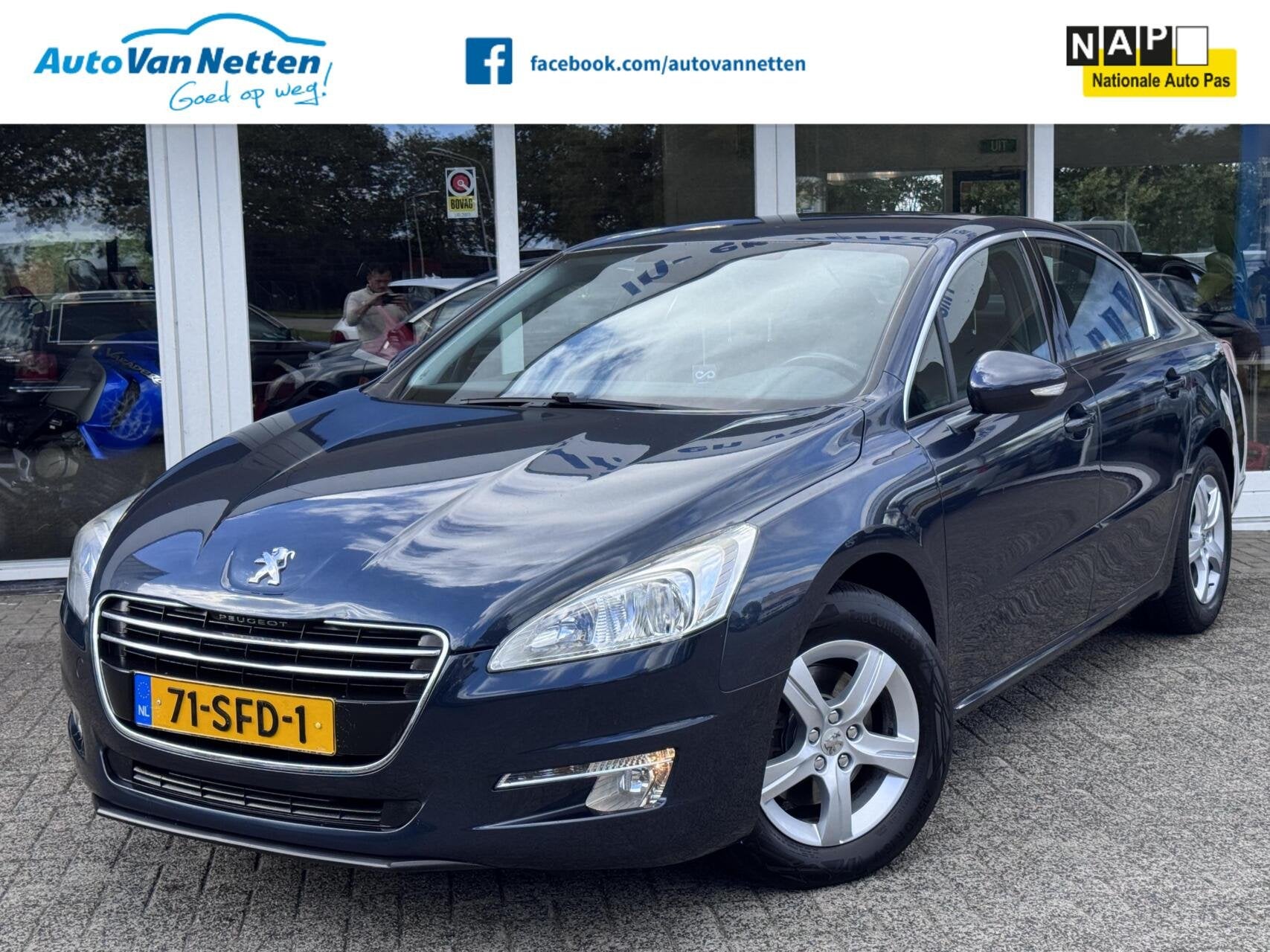 Peugeot 508 1.6 THP Blue Lease Executive,Clima,Cruise,Gr.Nav, Auto's, Voorwielaandrijving, Euro 5, Stof, Gebruikt