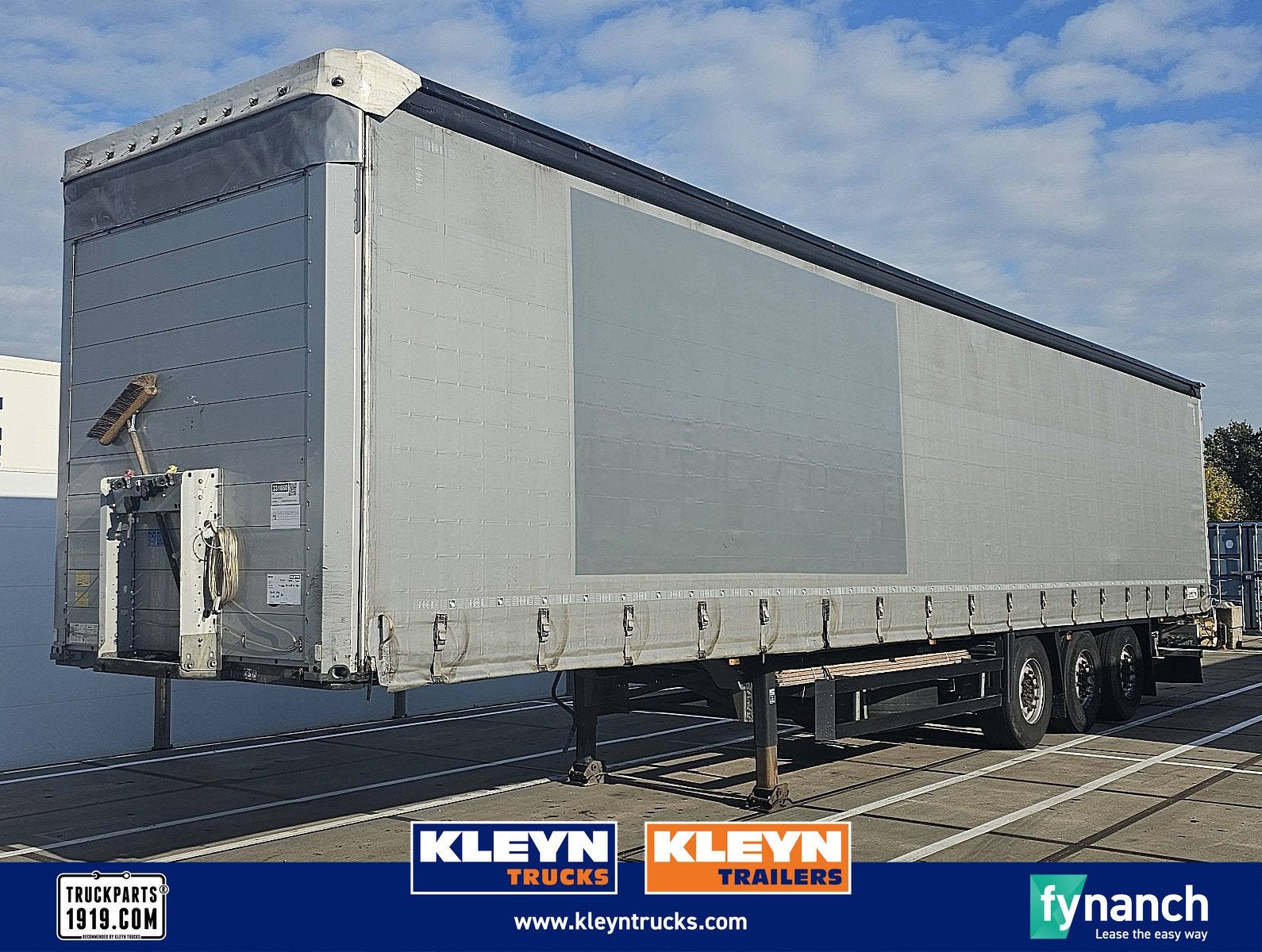 SCHMITZ SCB*S3T 3 AXLES SLIDING ROOF MOT 2/27, Auto's, Overige kleuren, Bedrijf, Aanhangers en Opleggers, Te koop