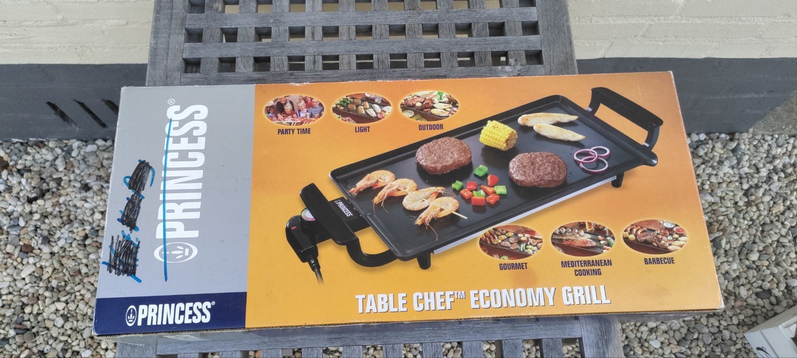 Princess Table Chef Economy Grill - Nieuw in doos, Ophalen, Nieuw
