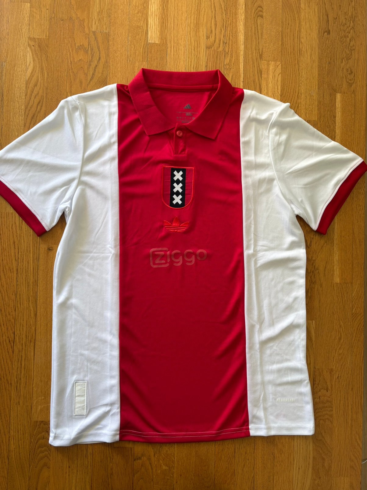 Ajax shirt 125 jaar jubileum, Ophalen of Verzenden, Nieuw, Rood, Voetbal