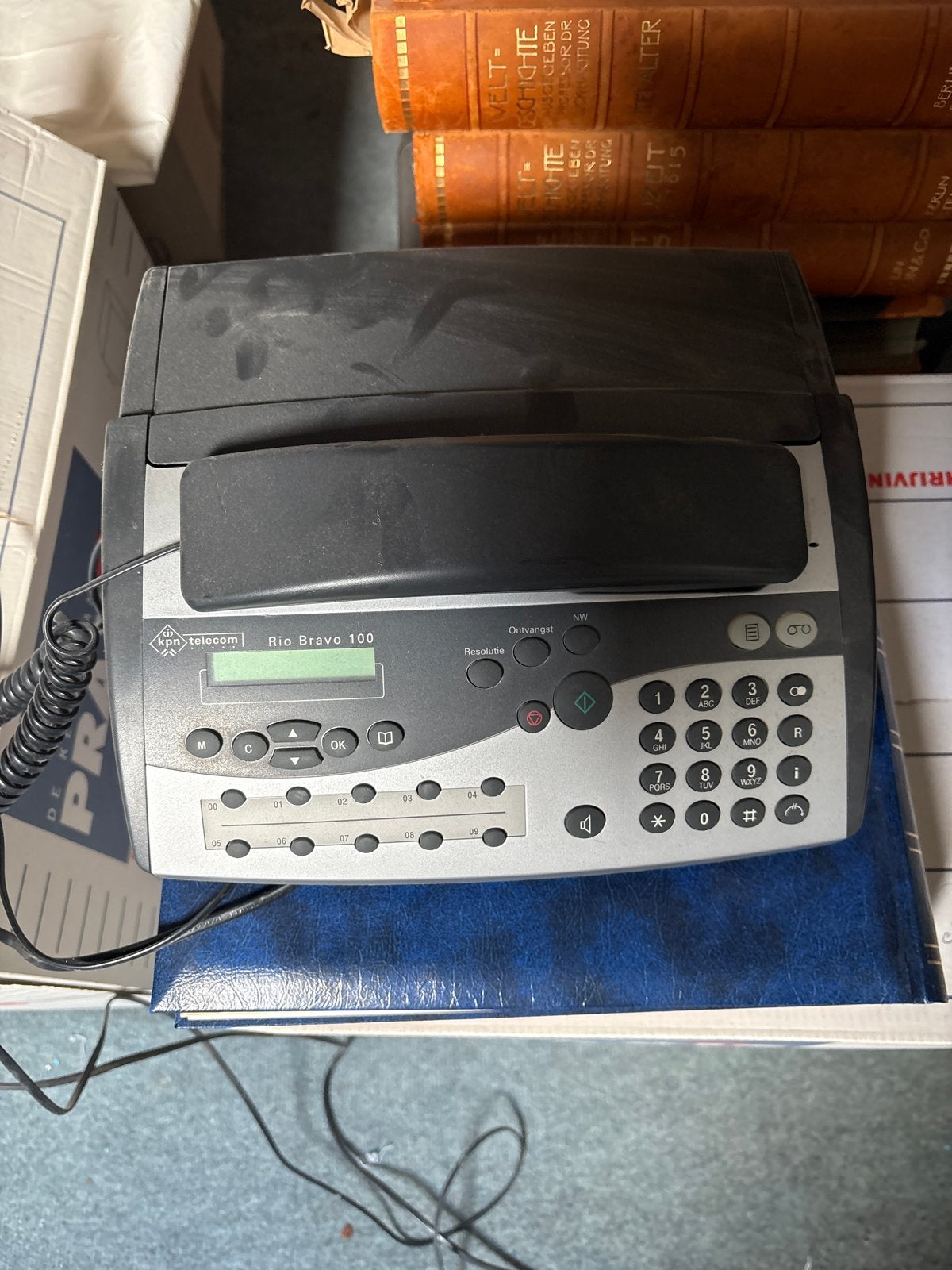 KPN Telecom Rio Bravo 100 Faxapparaat, Telecommunicatie, Faxen, Ophalen of Verzenden, Gebruikt, Fax