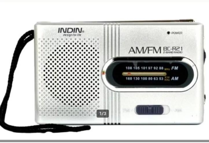 draagbare am-fm radio., Ophalen of Verzenden, Nieuw, Radio