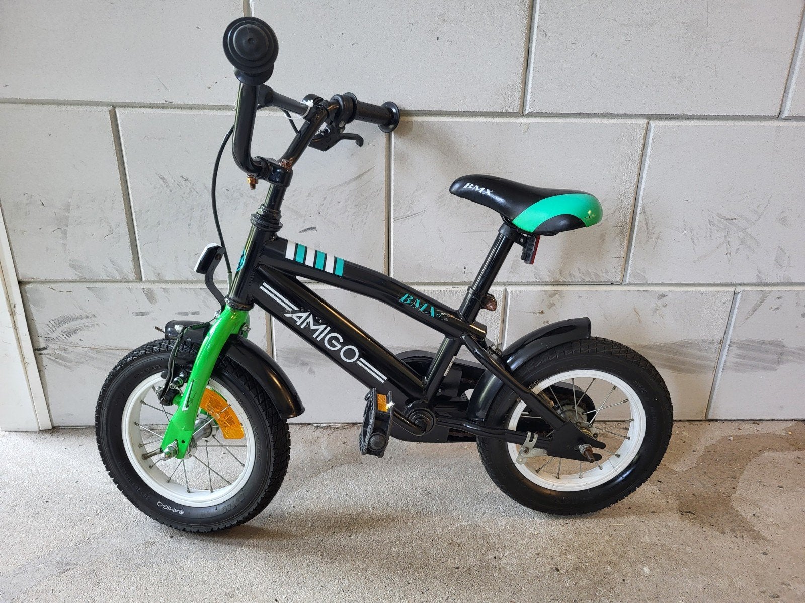 Mooie Amigo kinderfiets, Ophalen, Terugtraprem, Amigo, Minder dan 16 inch
