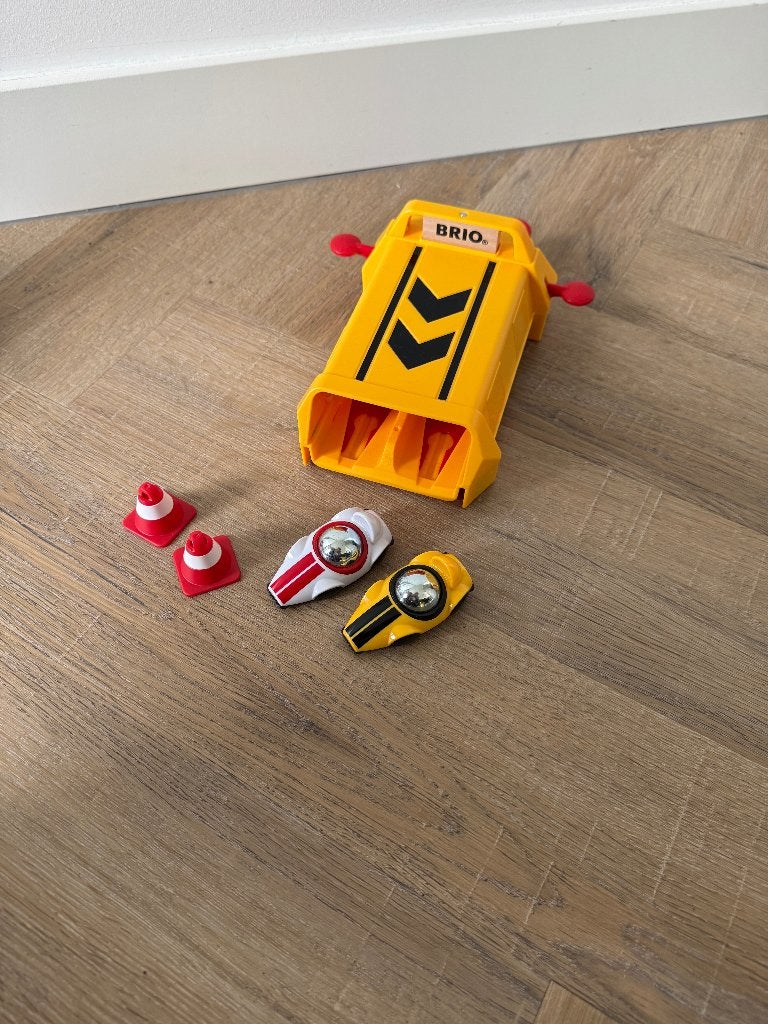Nieuw Brio 30570 roll racing launcher tore startplatform set, Kinderen en Baby's, Overige merken, Onderdelen, Opwindmechanisme