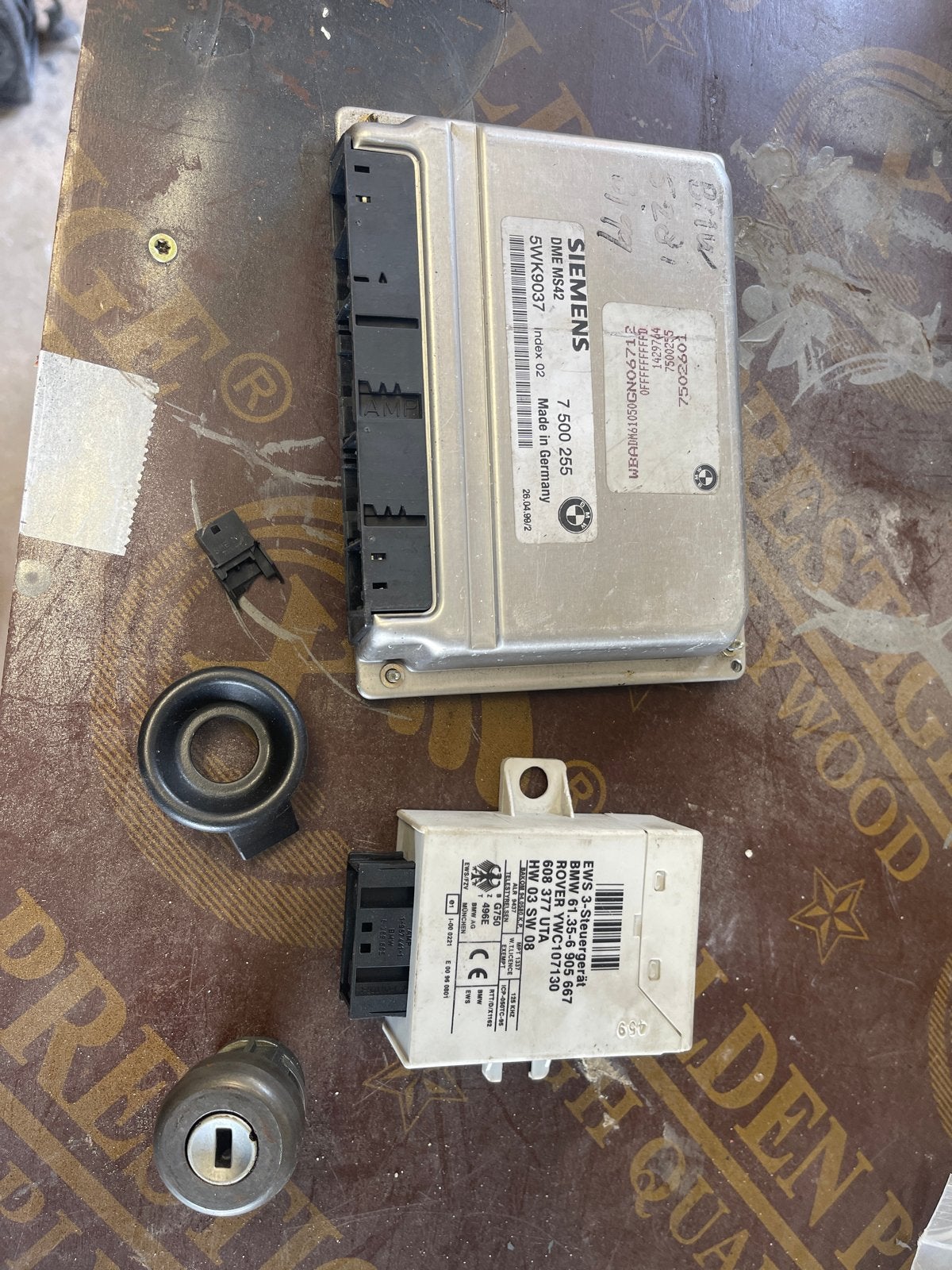 BMW EWS Startonderbreker Set - ECU, EWS Module, Sleutel, Ophalen of Verzenden, Gebruikt, BMW