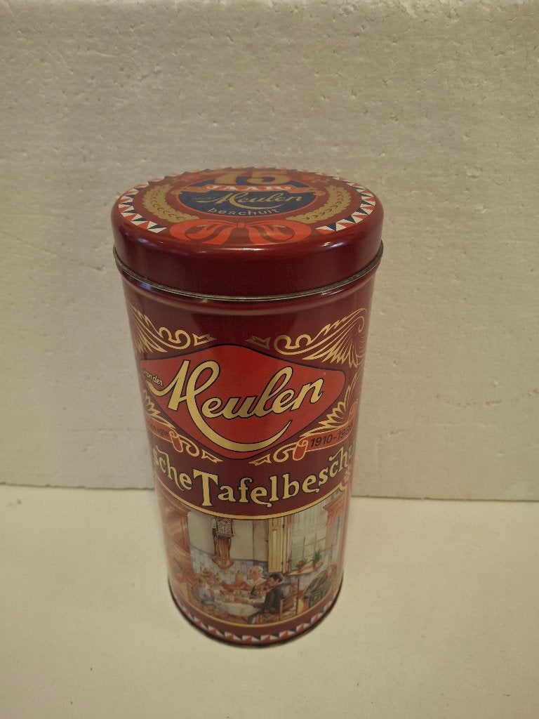 75 jaar van der Meulen Friesche Tafelbeschuit - beschuitbus, Ophalen of Verzenden, Zo goed als nieuw, Beschuit, Overige merken