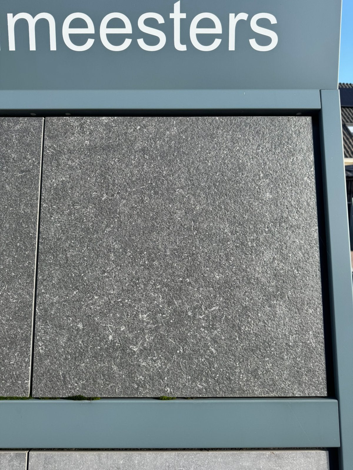 Geo ceramica bb stone grey 60/60, Ophalen, Nieuw, Keramiek, Terrastegels
