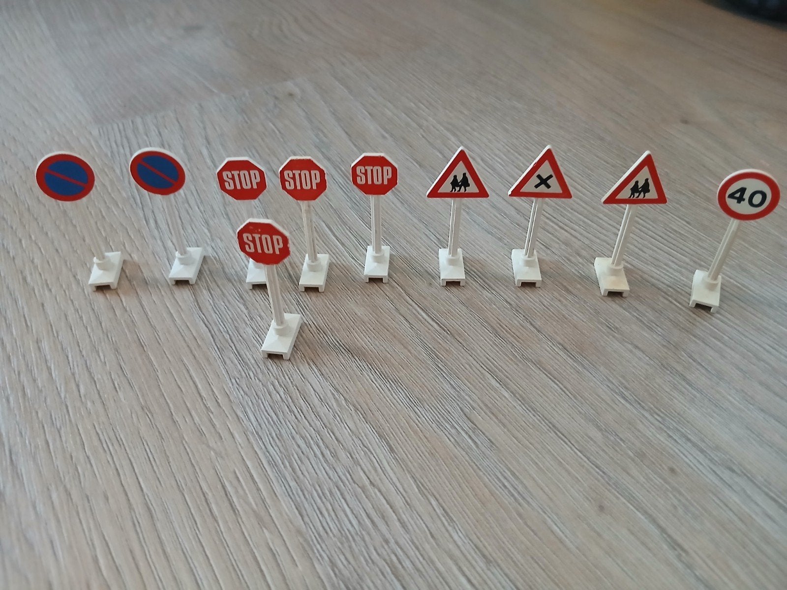 LEGO verkeersborden. Verschillende variaties, City, Verzenden, Lego, Zo goed als nieuw